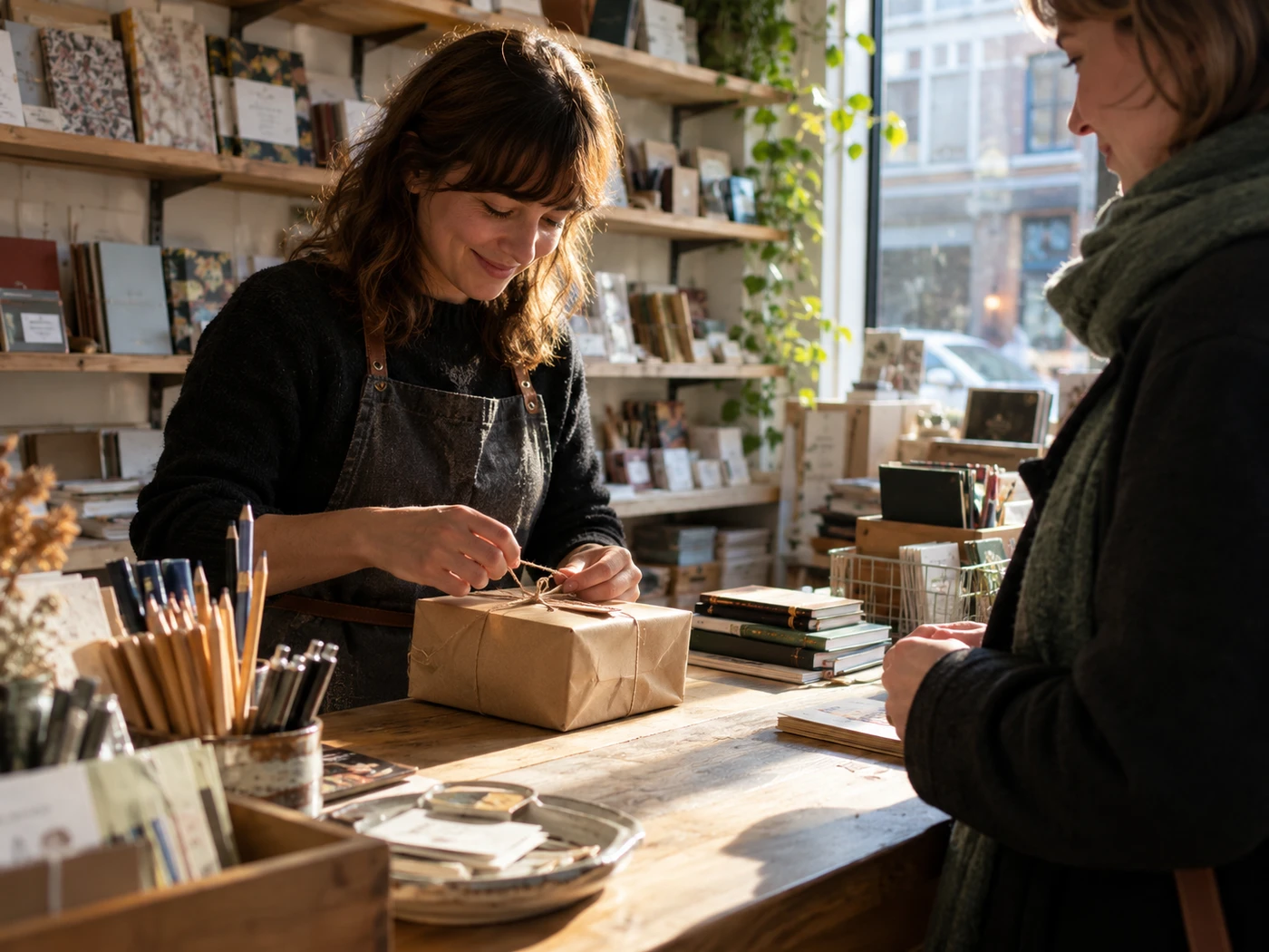Paper Trail Shop editorial photography — Paper Trail Shop