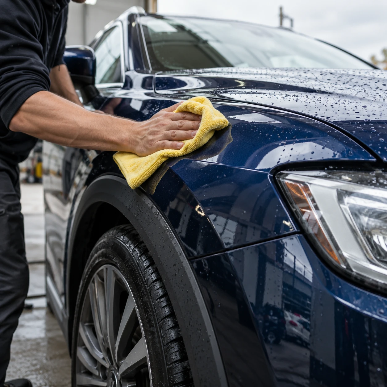 Auto detailing photography — Detailing concept