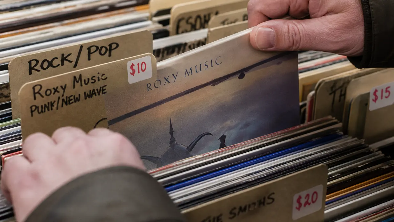 Crate-digging — Dead Wax Records