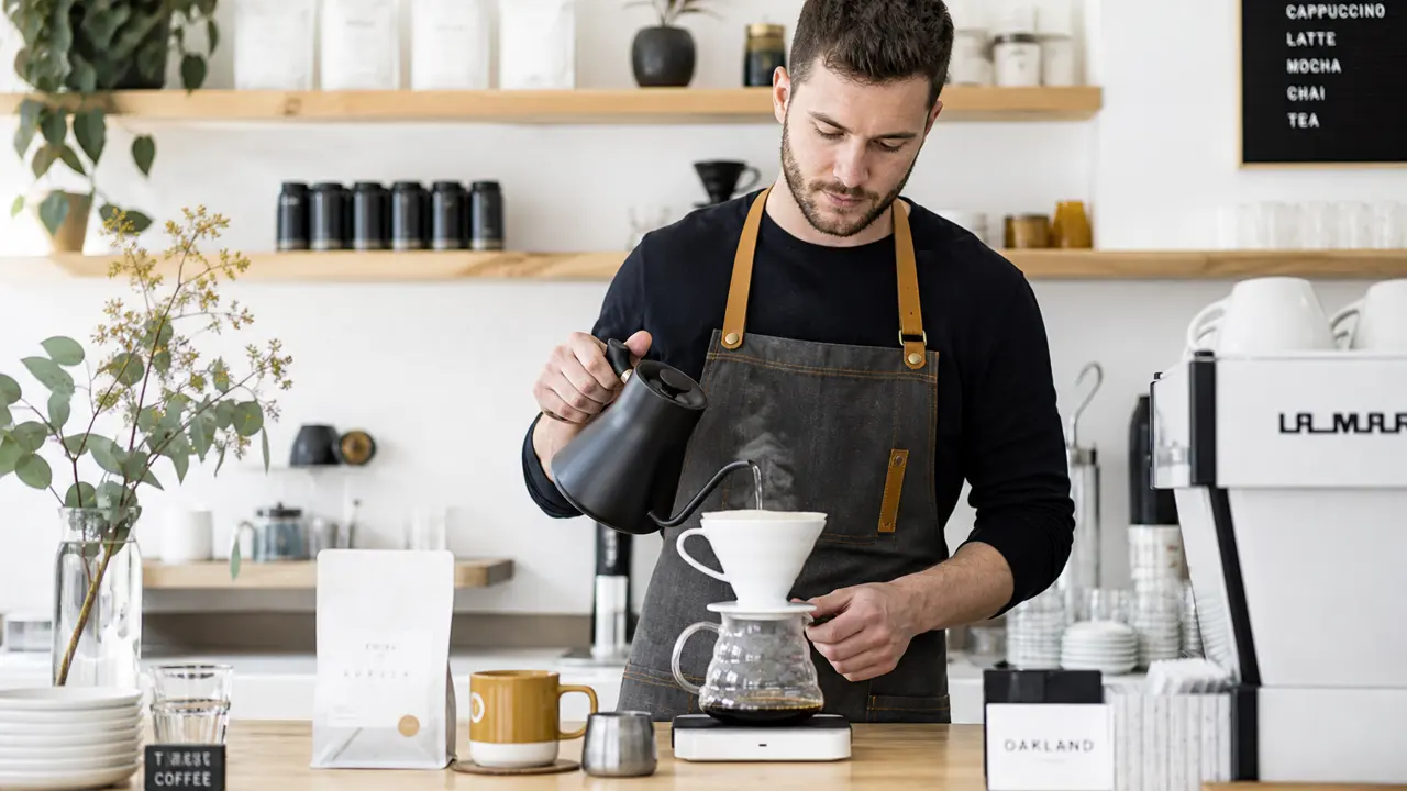 Pour-over ritual — Lemma Coffee Co.