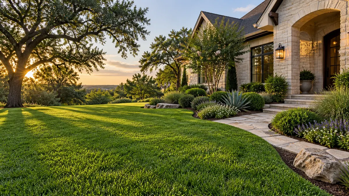 Finished front yard — Van Vickle Brothers Landscaping